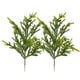 thumbnail image 1 of Artificial Christmas Branches, Norfolk Faux Branches, 12 Inch DIY Crafts Xmas Indoor Outdoor Home Decor, Realistic Evergreen Branches, Premium Quality Faux Greenery, Lightweight Portable, 1 of 9