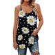 thumbnail image 1 of Camisetas sin mangas de verano para mujer a la moda, camiseta sin mangas plisada de corte bajo con tirantes finos, chaleco holgado holgado Pompotops lopia993032, 1 of 6