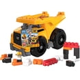 thumbnail image 1 of Mega Bloks Cat Grand Camion Benne, Jaune (DCJ86), 1 of 6