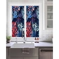 thumbnail image 2 of Window Privacy Film Coastal Ocean Stained Glass Window Film Decorative Sun Block Window Cover Summer Fish Colorful Coral Window Clings Static Adhesive Sticker for Bathroom 17.7"x39.3", 2 of 6