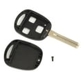 thumbnail image 2 of Coque Porte-Clés, Boîtier de Télécommande Noir 3 Boutons Non Toxiques pour la Réparation, 2 of 8