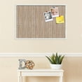 thumbnail image 3 of PinPix 36x24 Custom Cork Bulletin Board  Poster Board Has a Fabric Style Canvas Finish, Framed in Other, by ArtToFrames (PinPix-606), 3 of 5