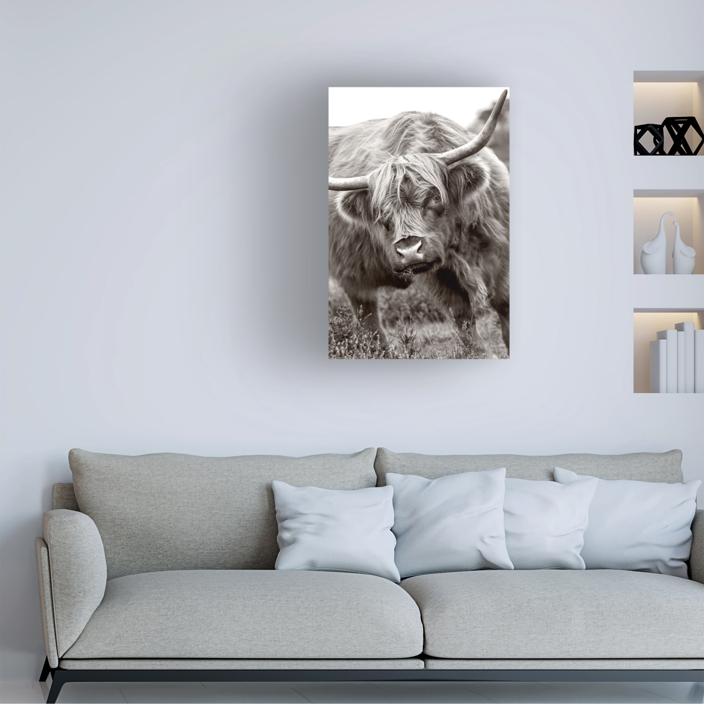 Jacky Parker 'The Bull' Canvas Art