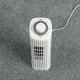 thumbnail image 5 of Optimus F-7348WH 14 Inch Portable Ultra-Slim Desktop Tower Fan in White, 5 of 5