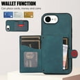 thumbnail image 6 of Mantto Case for iPhone 7,iPhone 8,iPhone SE 2020,iPhone SE 2022,Wallet Phone Case Cute Leather Case with Card Holder Crossbody Cover for Women Girls Strap Wristlet RFID Blocking Shockproof,Green, 6 of 8