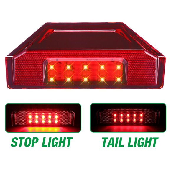 Rear black left/right taillights suitable for 2013-2019 for Polaris Ranger 900 XP 1000 UTV-