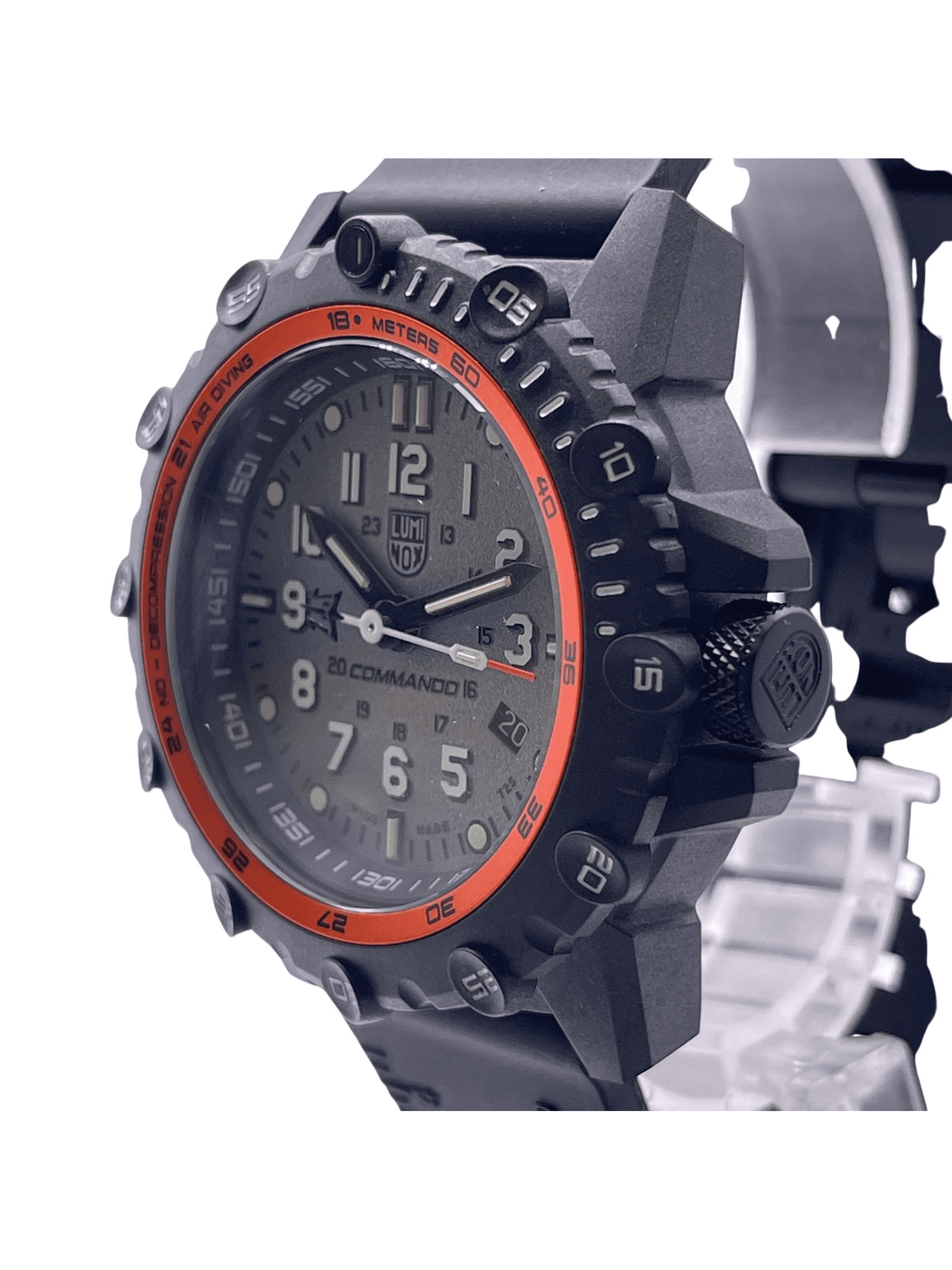 Luminox Commando Frogman Quartz Grey Dial Men