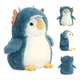 thumbnail image 4 of Peluche De Pingüino 20cm Malubero AZUL BLANCO, 4 of 4