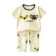 thumbnail image 1 of Odeerbi 1-8 Años Niños Conjunto de Verano Pijama de Dos Piezas, 1 of 5