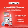 thumbnail image 4 of Sudafed Sinus Severe No Drip with Cooling Menthol Nasal Spray, 1 fl. oz, 4 of 9