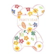 thumbnail image 2 of Camiseta informal con estampado de oso para mujer: cuello redondo, manga corta, algodón elástico, lavable a máquina. Perfecta para verano, ropa informal y camisetas de ocio., 2 of 7
