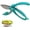 Blue, variant on Salad Scissors for Chopped Salad: Multiblade Food Scissor Salad Chopper with Double Blades, Lettuce Chopper Kitchen Chopper Tool for Tossing and Chopping in Salad Bowl (Blue)