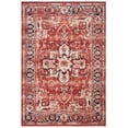 thumbnail image 2 of SAFAVIEH Charleston Zharko Floral Area Rug, Red/Ivory, 4' x 6', 2 of 10