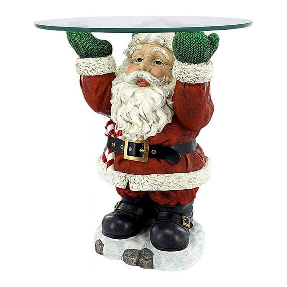 IMCBSTT Christmas Santa Clau Snack Tray Rack Fun Christmas Decorations Decorations Resin