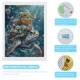 thumbnail image 3 of Diamond Art Kits for Adults, Colorful Plant TurtleDiamond Painting Kits for Beginners, Frameless Round 5D Full Drill Diamonds Art Gem Art Crafts Home Decor Gifts, 3 of 8