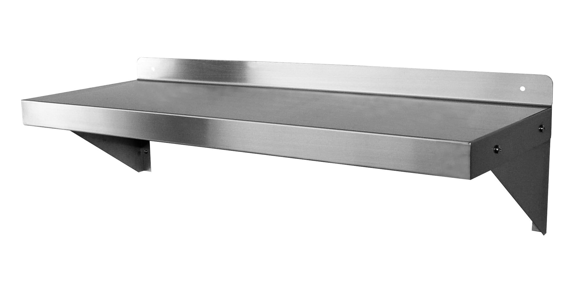 stainless wall mounted commercial kitchen shelves