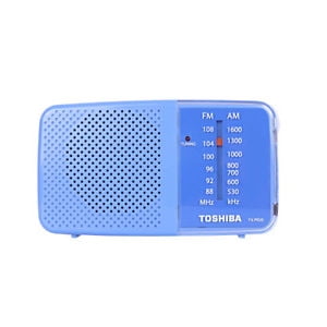 TOSHIBA TX-PR20 Portable AM FM Radio Speaker NEW Black/Blue/ Red/Pink/Green 