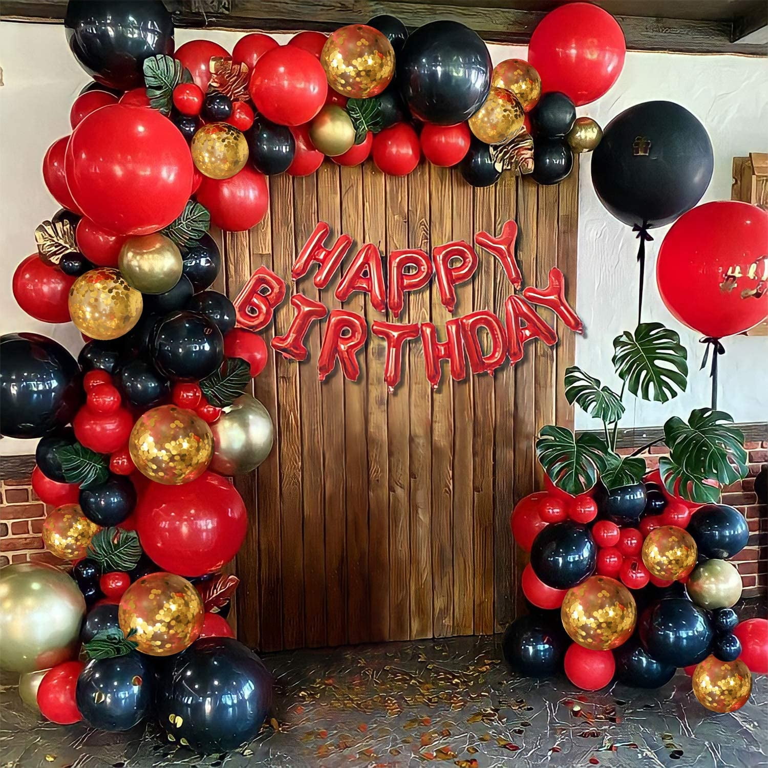 Black & Gold Theme Birthday Party Banner 16th 18th 21st 30th 40th 50th 60th Black & Gold Theme Birthday Party Banner 16th 18th 21st 30th 40th 50th 60th