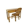 thumbnail image 2 of D-Art Collection Rattan Desk With Rattan Chair in set, 2 of 6