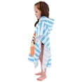 thumbnail image 4 of Toalla tipo poncho con capucha Bluey para niños o niñas, 100% algodón, 4 of 9