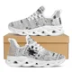 thumbnail image 1 of Zapatos de plataforma con estampado de periódico sencillo, zapatillas de tenis de marca, zapatillas casuales para correr para mujer, calzado, 1 of 6