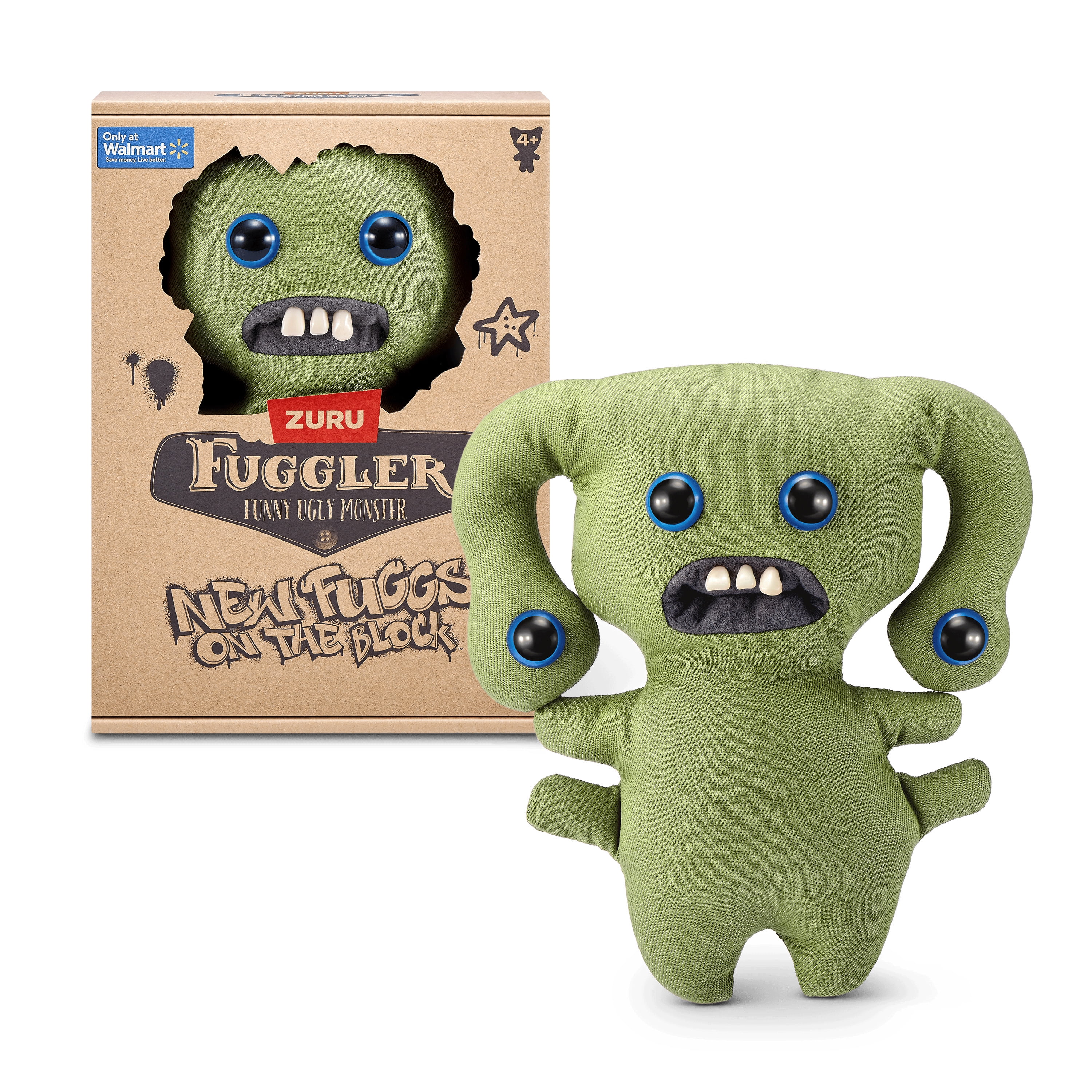 Fuggler Budgie Fugg – Funny Plush Toy for Kids and