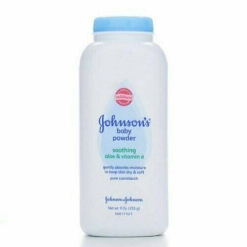 Johnson's Baby Powder Pure Cornstarch w/ Soothing Aloe & Vit E, 9 oz
