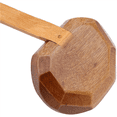thumbnail image 4 of Japanese 8.5 Inch Ramen Handcrafted Wooden Soup Spoon Wooden Utensils Set for Kitchen, Wooden Hot Pot Spoon 60 Pcs, 4 of 5