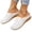 White, variant on Orthopedic Shoes for Women Spring Walking Slip on Non Slip Arch Support Sneakers Wide Comfortable Mesh Closed Toe Shoes (Blue)