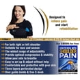 thumbnail image 3 of Shoulder Brace for Women and Men - Support for Torn Rotator Cuff, AC Joint Pain Relief and Dislocated Shoulder. Compression Sleeve, Arm Immobilizer Wrap, Stability Strap + Free Extension, Left-Right, 3 of 5
