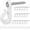 White, variant on Minzimin Screw Hooks for Outdoor String Light,  Q-Hanger Wall Hooks with Stainless Steel Phillips Screw for Christmas and New Year Party Outdoor Easy Release Wire and Fairy Led Lights, 20/30/40PCS