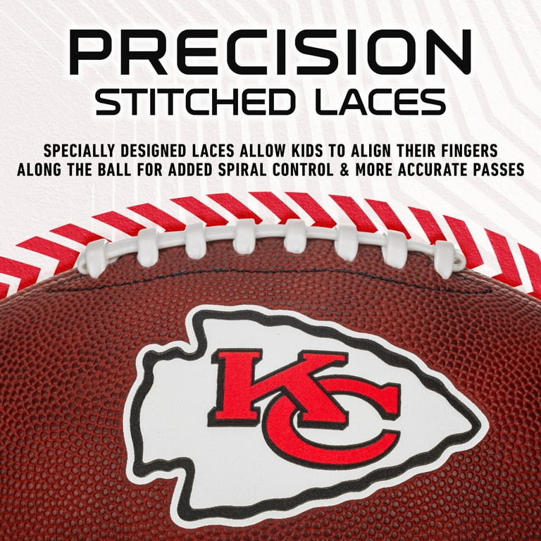Franklin Sports NFL Kansa City Chiefs Football - Youth Junior Size