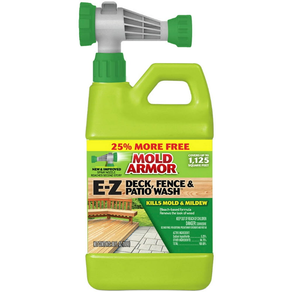 Mold Armor Deck Wash HoseEnd Cleaner Bonus Size, 80 oz