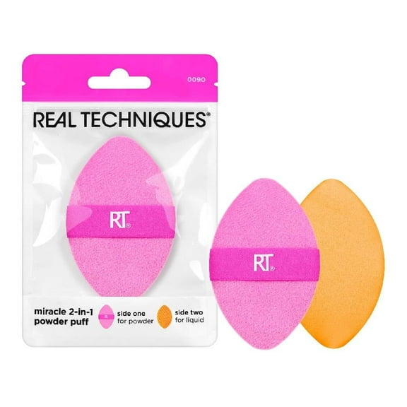 Esponja Miracle 2-in-1 Powder Puff    Real Techniques 2in1  1pz