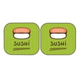 thumbnail image 7 of Xecao Fresh Sushi for Foldable Car Sun Shades (2-Pack) offer sun protection with an easy-fold design for convenient windshield shading., 7 of 7