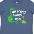 thumbnail image 4 of Inktastic My Pappy Loves Me Grandchild Boys Baby T-Shirt, 4 of 5