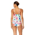 thumbnail image 2 of Women's Watercolor Paisley V-Wire One Piece Swimsuit, 2 of 4