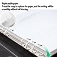 thumbnail image 3 of Memo Book Refill, Easy Replace Blank Lined Inner Pages 6 Hole Refill Paper  for Note Taking, 3 of 7