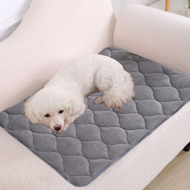 Danhjin Plush Pad Winter Pet Mat Cats Mat Dog Mat Kennel Mat Winter Warm Wear Counteractive Scratch Counteractive Biting Counteractive Washable Puffy Mat