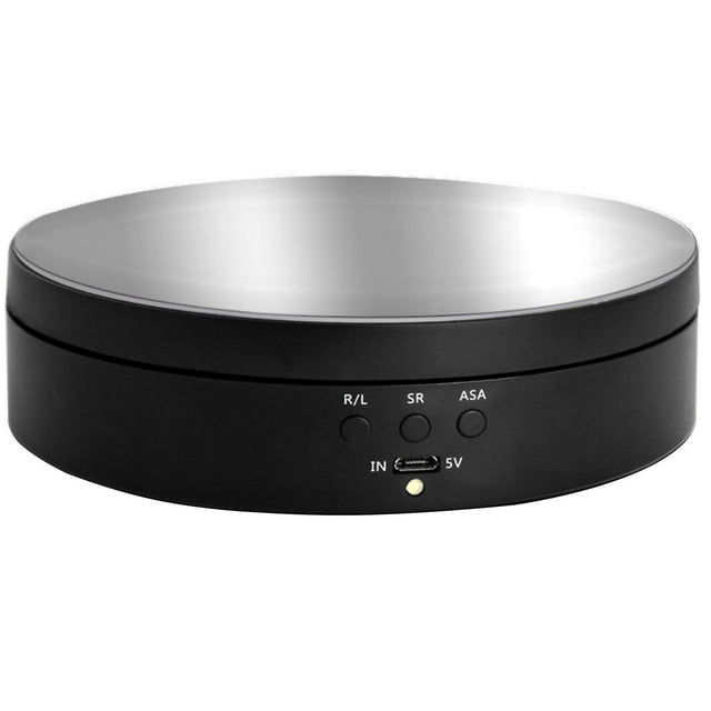Support d'Affichage Rotatif Électrique Miroir 3 Niveaux Réglables Capacité de Charge 3KG compatible Photographie