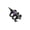 black, variant on Alloy Three Layer Spikes Open Rings With Star Designs For Styles, Adjustable Size