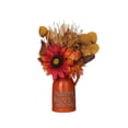 thumbnail image 1 of ORANGE JAR WITH FLOWER, 1 of 5