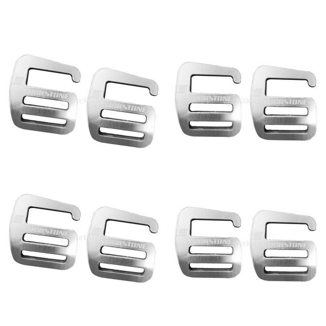 8 Pcs de Hebilla de Correa de de Suministros de ejercicio de Proteccion Unisexo