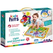 Kids Hits: Light & Sound Mat - Baby Concert - Music Activity Floor Pad, Sensory Toy, Animals-Songs-Piano Notes, Touch-Listen-Learn, Baby-Toddlers 8Mo+