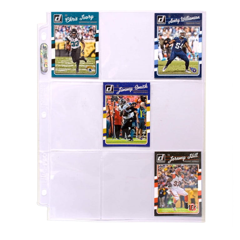 Ultra PRO: Platinum Hologram Standard 9-Pocket Pages - 3-Holes (25