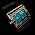 thumbnail image 2 of Montre Analogique Numérique LED Lumineuse avec Bracelet en Caoutchouc pour Homme Garçon, 2 of 6