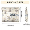 thumbnail image 3 of Care Bear Wallet Small PU Leather Change Pouch Wallet for Women, 3 of 7