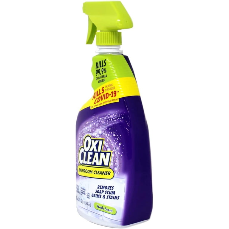 OxiClean Shower, Tub & Tile Cleaner 32 oz - Walmart.com