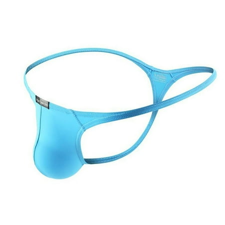 

DENGDENG Men s Breathable Thong Solid Jockstrap Thongs for Men Low Rise G String Open Back Underwear