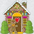 thumbnail image 3 of CafePress - Gingerbread House Long Sleeve T Shirt - Unisex Cotton Long Sleeve T-Shirt, 3 of 4